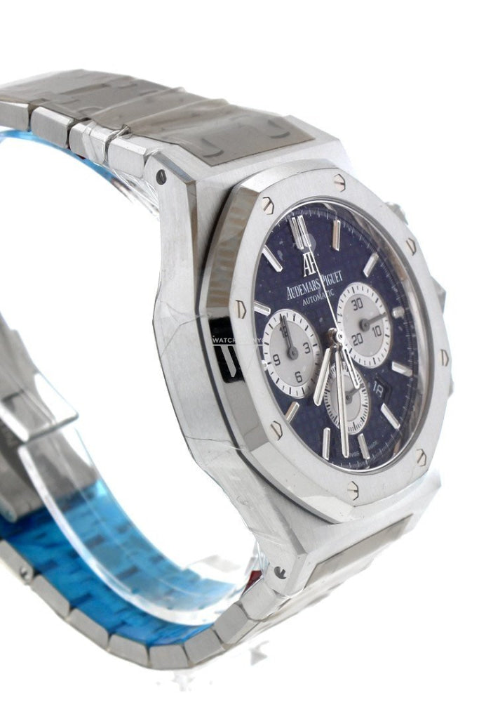 Audemars Piguet Royal Oak Chronograph 41Mm Blue Dial Stainless Steel Watch 26331St.oo.1220St.01