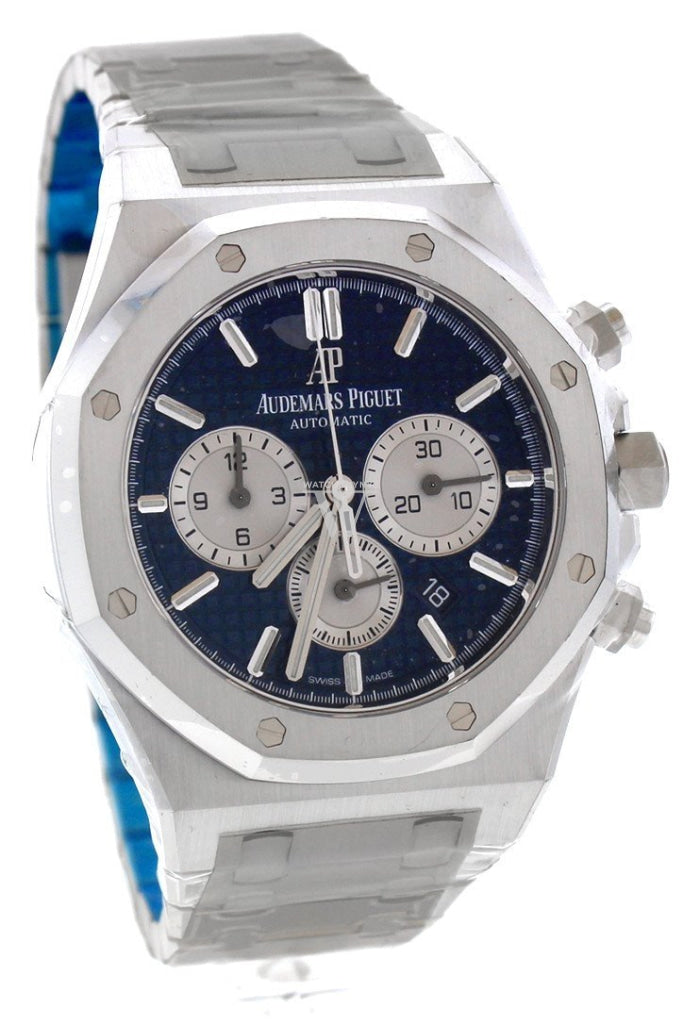 Ap royal oak chrono blue deals