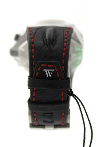 Audemars Piguet Royal Oak Offshore Vampire Black Dial Alligator Leather Mens Watch