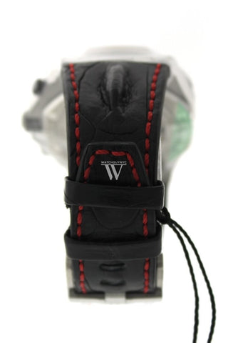 Audemars Piguet Royal Oak Offshore Vampire Black Dial Alligator Leather Mens Watch