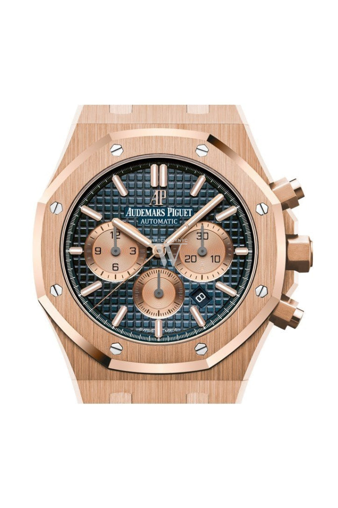 Audemars piguet royal oak rose gold blue 2025