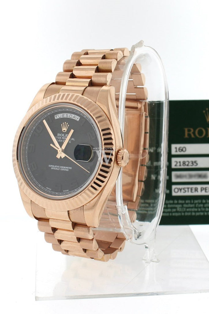 Rose gold presidential 41mm on sale