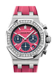 Audemars Piguet Royal Oak Offshore Pink Dial Ladies Chronograph Watch 26231St.zz.d069Ca.01
