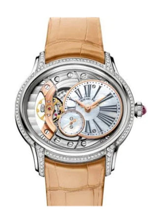 Audemars Piguet Millenary White Mother Of Pearl Dial Hand Wind Ladies Watch 77247Bc.zz.a813Cr.01