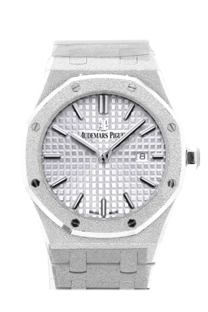 Audemars Piguet Royal Oak Rhodium Diamond Ladies 67653BC.GG.1263BC