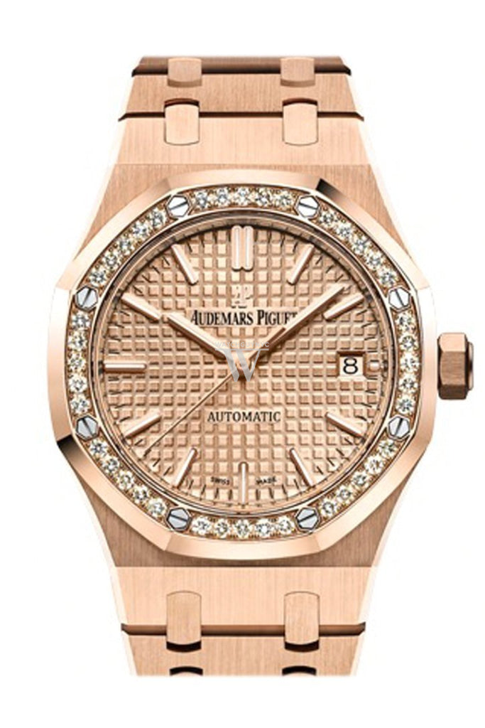 Audemars Piguet Royal Oak 37mm Pink gold toned 18K Pink Gold