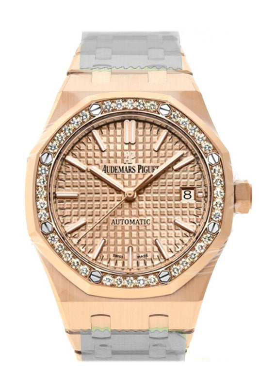 Ap royal oak pink gold hot sale
