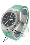 Audemars Piguet Royal Oak 37Mm Black Dial Diamond Stainless Steel Watch 15451St.zz.1256St.01