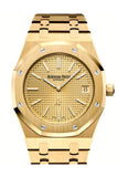 Audemars Piguet Royal Oak 39Mm Yellow-Gold Dial Extra-Thin 18K Yellow Gold Watch