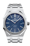Audemars Piguet Royal Oak 41mm Blue Dial Stainless Steel Bracelet Men's Watch 15400ST.OO.1220ST.03 DCM