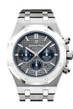 Audemars Piguet Royal Oak 41mm Slate Grey blue counters dial