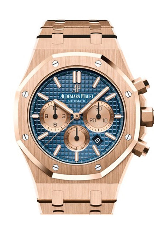 Audemars piguet gold best sale blue