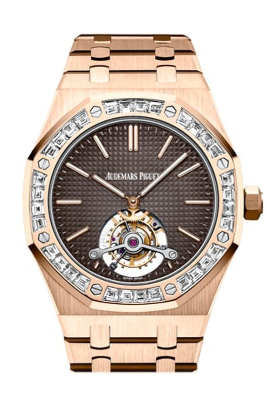 Audemars Piguet Royal Oak 41mm Pink gold toned Dial 18K Pink Gold Men s Watch 26515OR.OO.1220OR.01 WatchGuyNYC