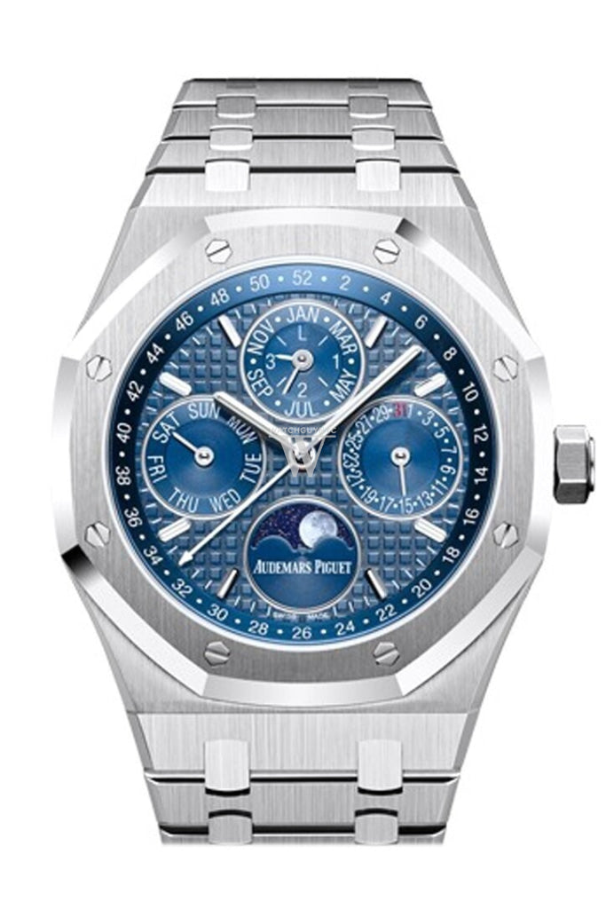 Ap royal oak stainless steel blue dial deals