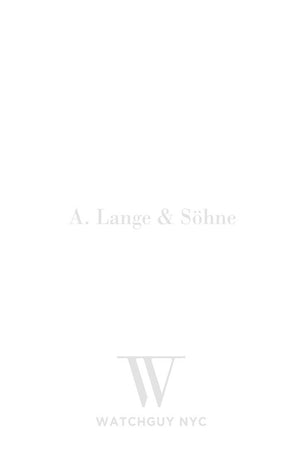 A. Lange & Sohne Saxonia Annual Calender 330.025E Watch