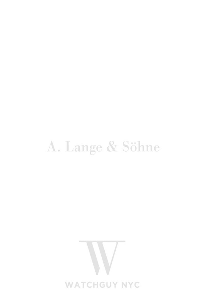 A. Lange & Söhne Saxonia Dual Time 386.026 Watch