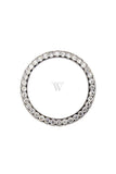 Custom Diamond Bezel Rolex Datejust Mens 26Mm 1Ct Stainless Steel White / Si None Custom-Bezel