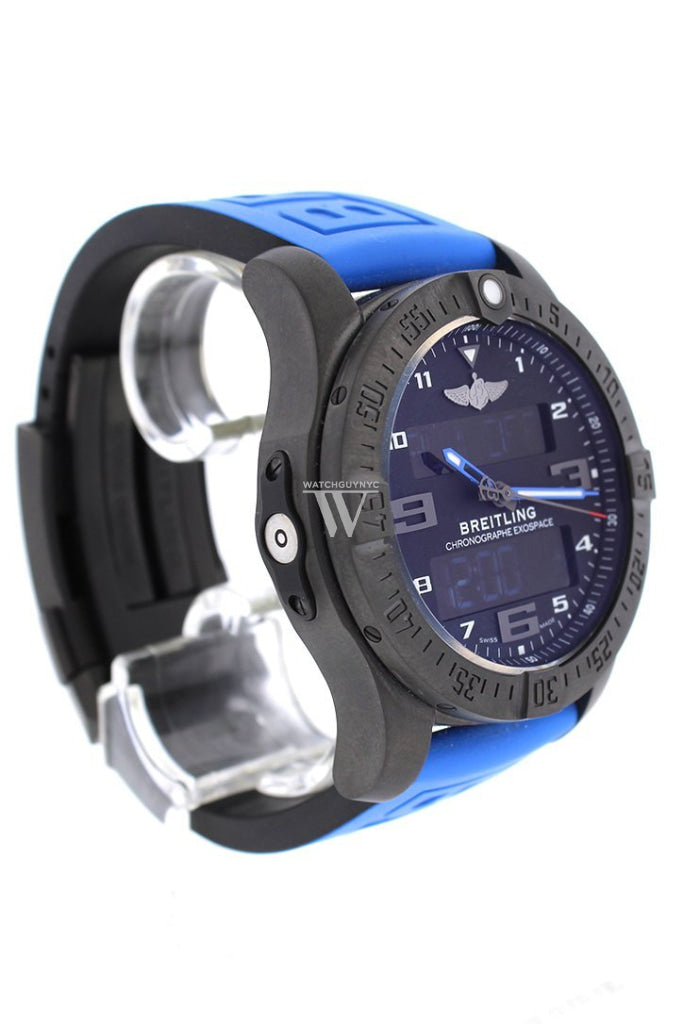 Breitling Exospace B55 Black Titanium Mens Watch Vb5510H2/be45 Pre Owned Pre-Owned-Watches