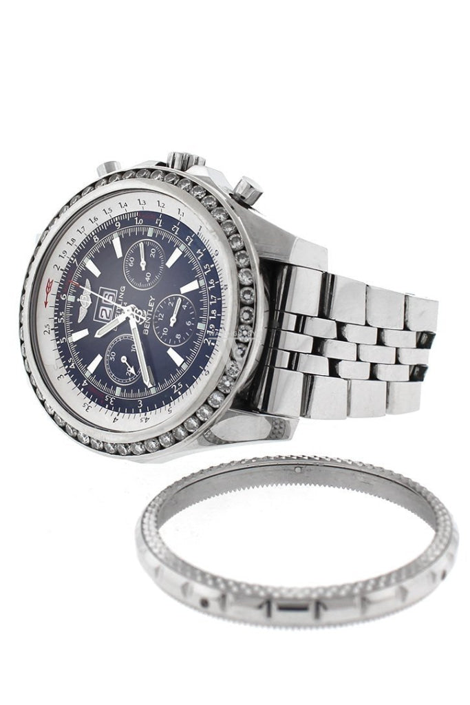 Breitling bentley sales diamond bezel