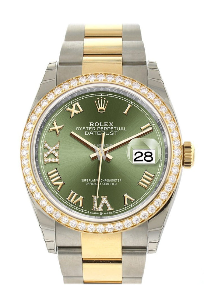 tdfオリーブ36 Rolex Datejust 36mm 116200 116234 Luxury Watches Online