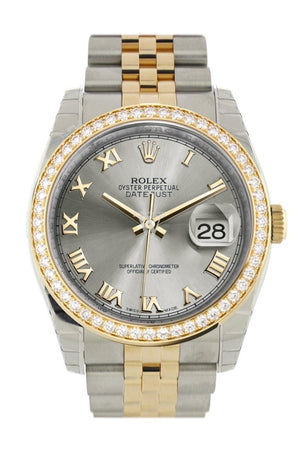 Rolex women's two tone cheap watch