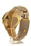 Rolex Custom Diamonds Sky Dweller 42 Silver Dial Gold Mens Watch 326938 Watches