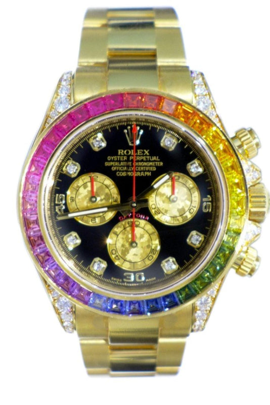 Rolex daytona hotsell diamond bezel