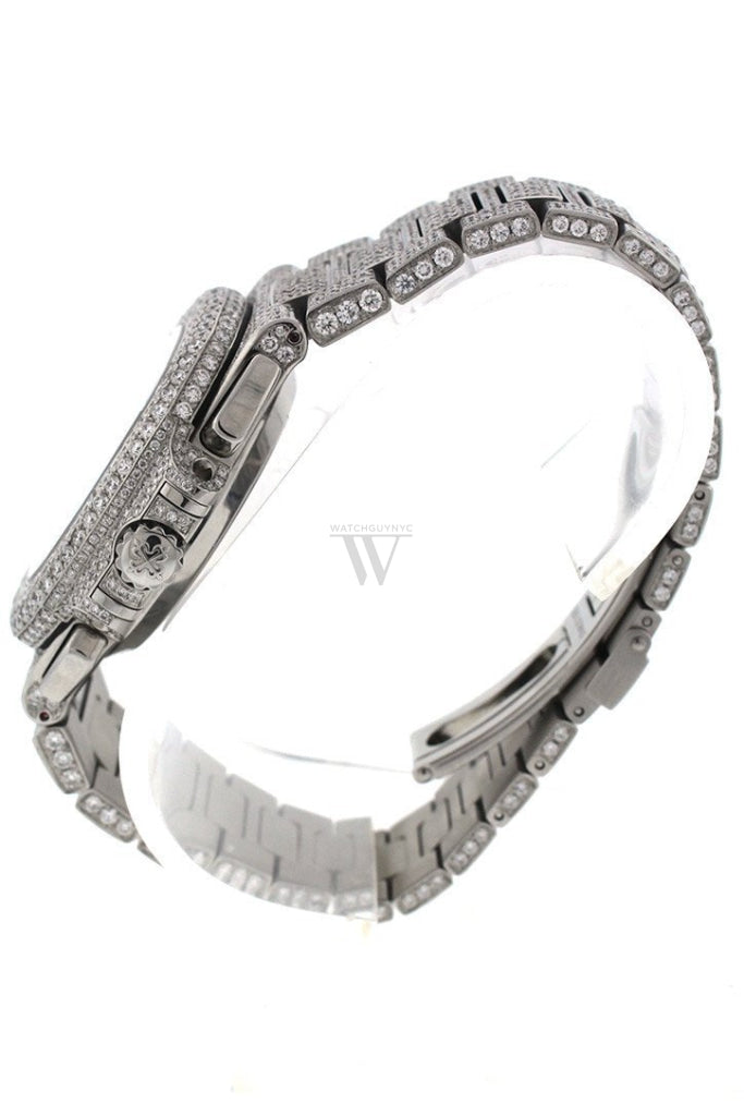 Patek Philippe Nautilus Custom Diamonds Men s Watch 5980 1A 019