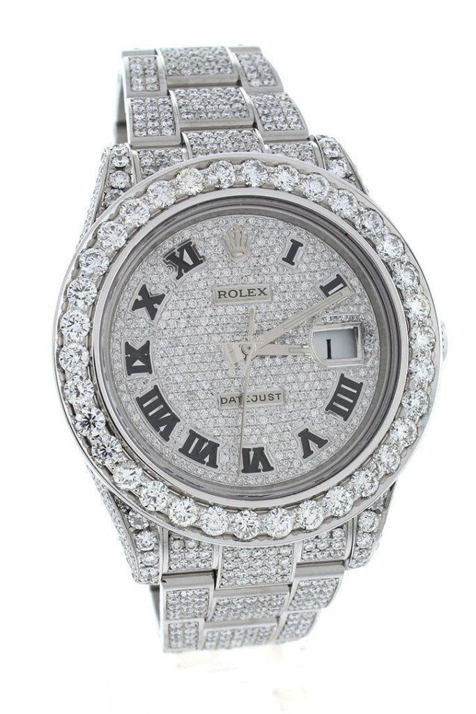 Custom iced discount out rolex