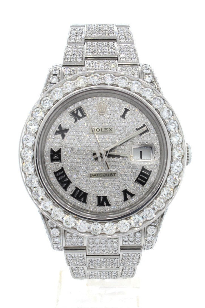 Rolex mens watch diamond bezel store