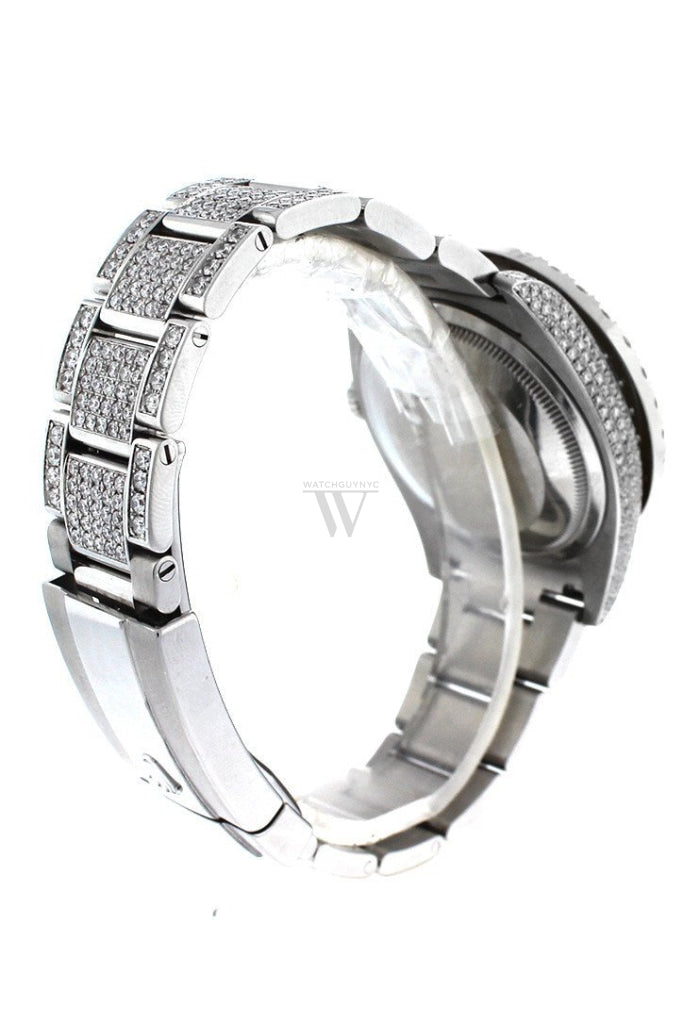 Rolex Datejust 36Mm Custom Diamonds Mens Watch 116200 Watches