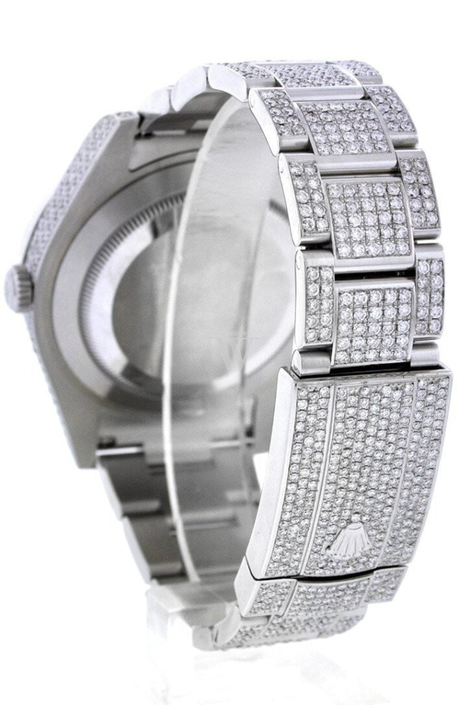 Rolex diamond shop bracelet