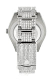 Custom Diamond Rolex Datejust Ii 41 Blue Dial Roman Mens Watch 116300 Watches