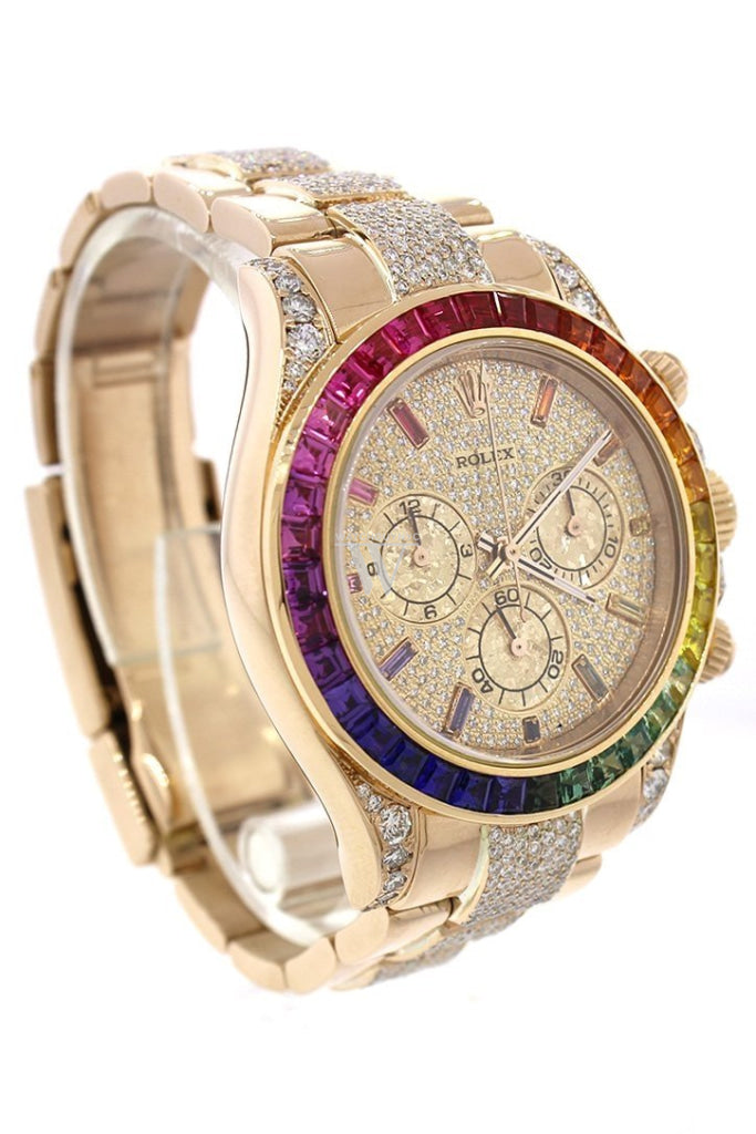 Rolex discount diamond rainbow