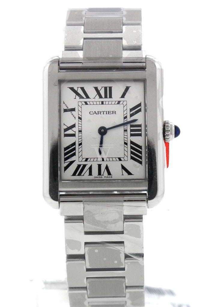 Cartier Tank Solo Small Stainless Steel Ladies Watch W5200013