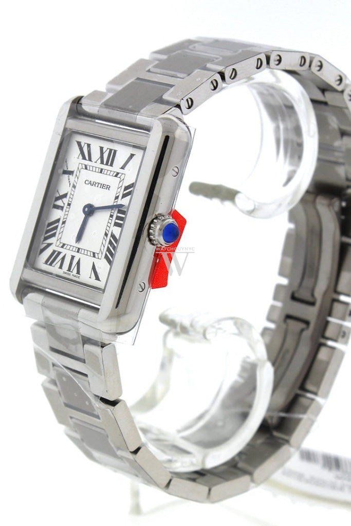 Cartier Tank Solo Small Stainless Steel Ladies Watch W5200013