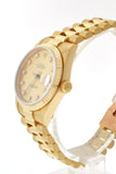 Rolex Lady-Datejust 31 Champagne Dial 18K Yellow Gold President Ladies Watch 178278