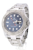 Rolex Yacht-Master 40 Automatic Blue Dial Stainless Steel Oyster Mens Watch 116622 Pre-Owned-Watches