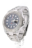 Rolex Yacht-Master 40 Automatic Blue Dial Stainless Steel Oyster Mens Watch 116622 Pre-Owned-Watches