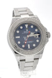 Rolex Yacht-Master 40 Automatic Blue Dial Stainless Steel Oyster Mens Watch 116622 Pre-Owned-Watches