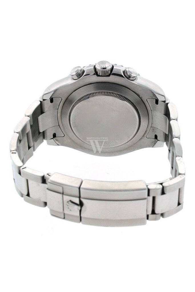 Rolex Yacht-Master Ii White Dial Stainless Steel Automatic Mens Watch 116680 Pre-Owned-Watches