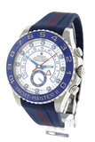 Rolex Yacht-Master Ii White Dial Stainless Steel Automatic Mens Watch 116680 Pre-Owned-Watches