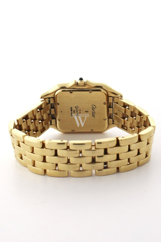 Cartier 18 karat gold watch on sale