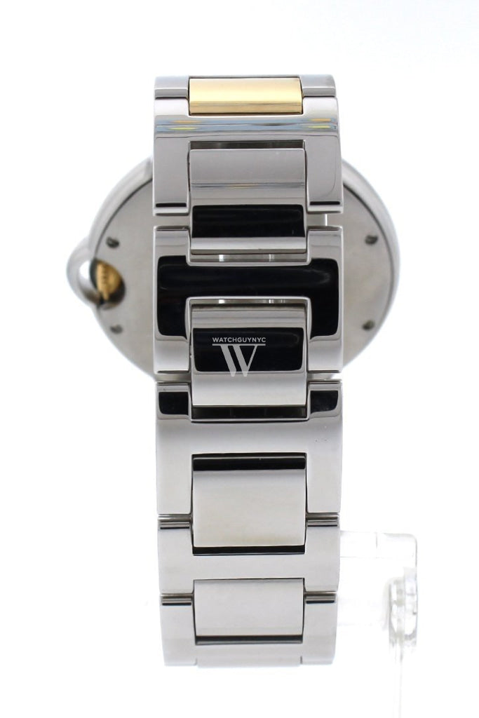 Cartier Ballon Bleu 36Mm Steel Yellow Gold Ladies Watch W69008Z3 Pre-Owned-Watches