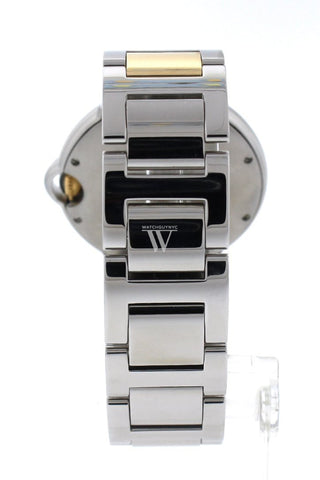 Cartier Ballon Bleu 36Mm Steel Yellow Gold Ladies Watch W69008Z3 Pre-Owned-Watches