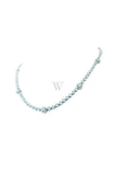 18K White Gold Vs Diamond 10.82Ct Necklace Jewelry