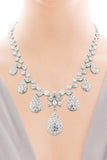 18K White Gold Vs Diamond 17.97 Necklace Jewelry