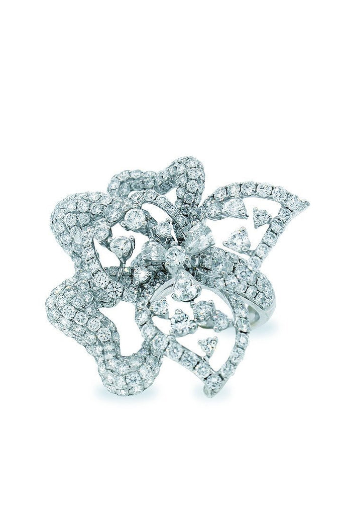 18K White Gold Vs Diamond Ct Ring Fine Jewelry