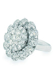 18K White Gold Vs Diamond 3.27Ct Ring Fine Jewelry