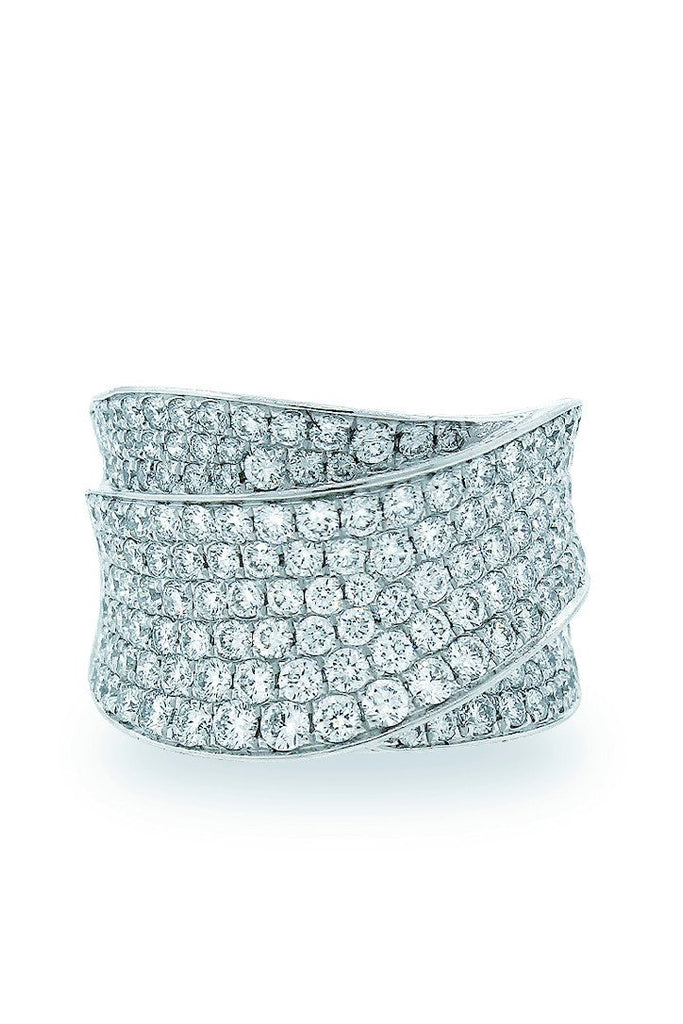 18K White Gold Vs Diamond 2.52Ct Ring Fine Jewelry